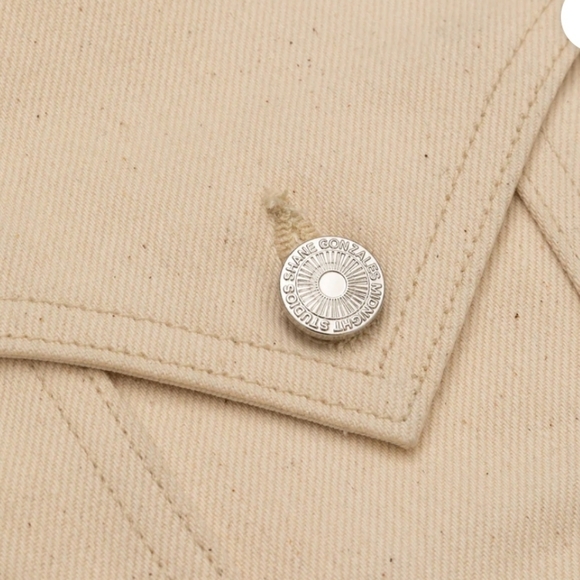 HOLLYWOOD DENIM JACKET - SAND - Picture 3 of 7